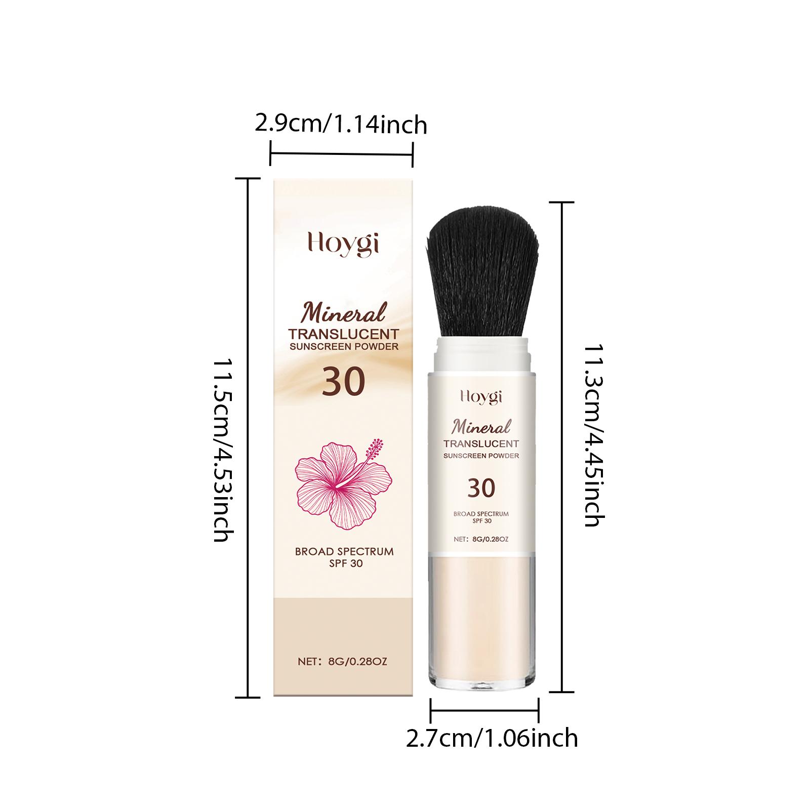 

Hoygi 8g Protective makeup powder, protection, oil control, waterproof and sweat-proof 8g