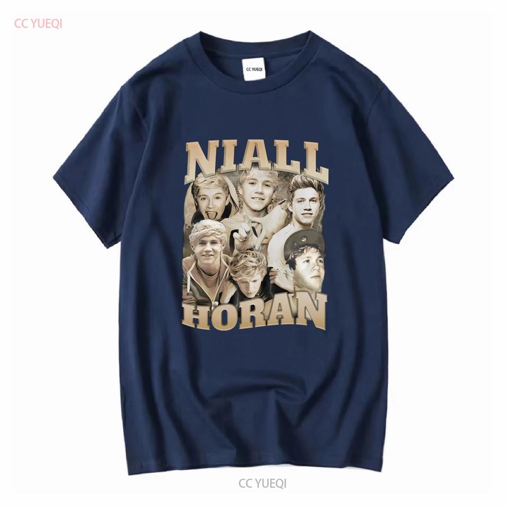 Style Niall Horan T Shirt Classic Black Unisex S 5xl Y489 Long Or Short Sleeves Vintage Washed Stylish Graphic Soft Casual Unisex