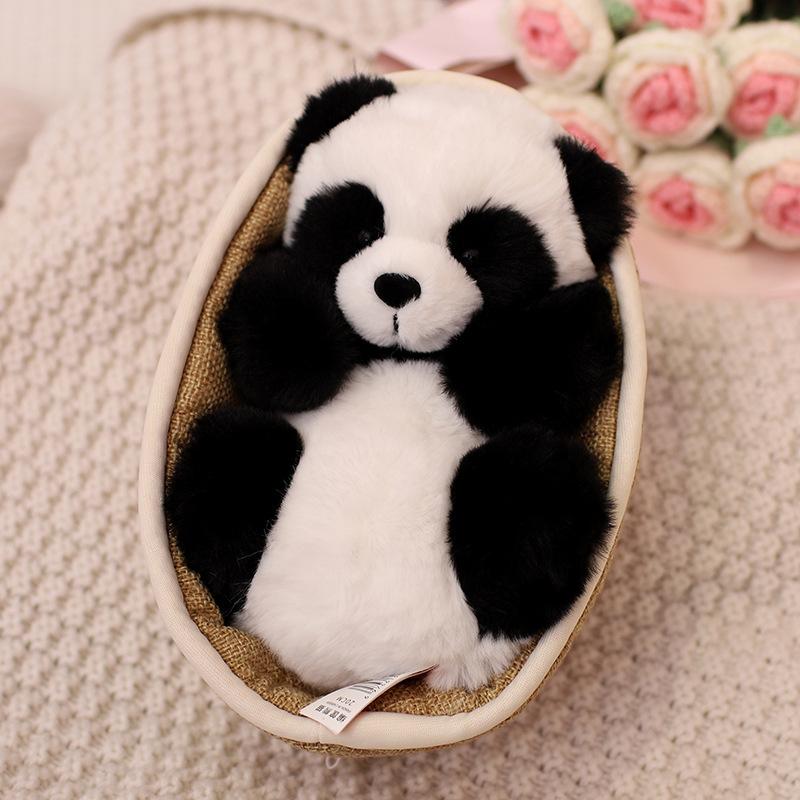 Simulation Cute Cartoon Plush Panda Plush Toy Doll Gift Toy