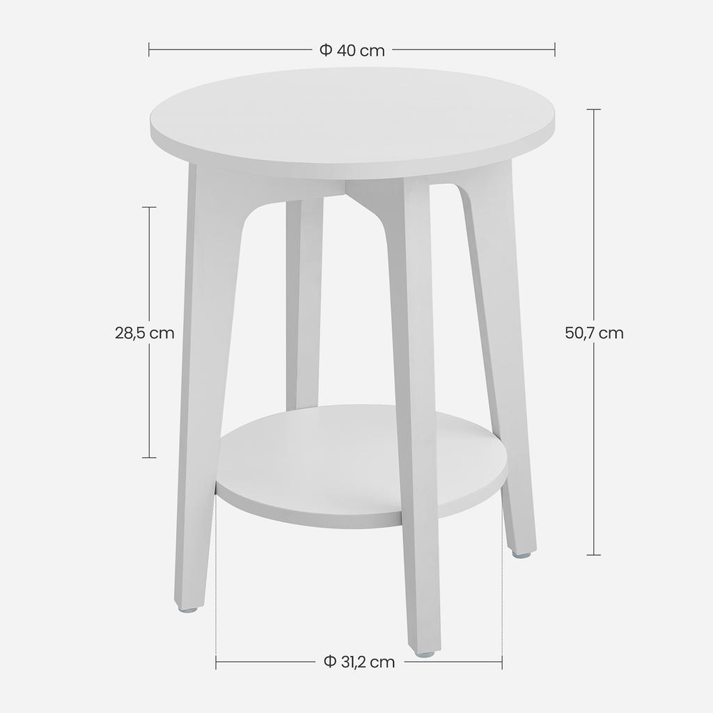 VASAGLE Side Table 58 * 45.5 * 8.5CM