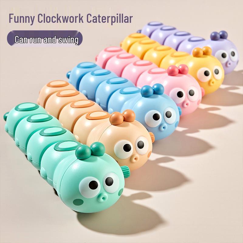 Children's Wind-up Crawling Caterpillar Toys