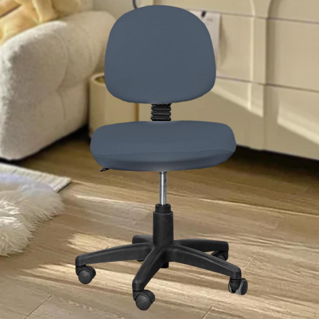 Cover for Office Swivel Chairs, Seat And Back Cover, Removable Covers Computer Chairs