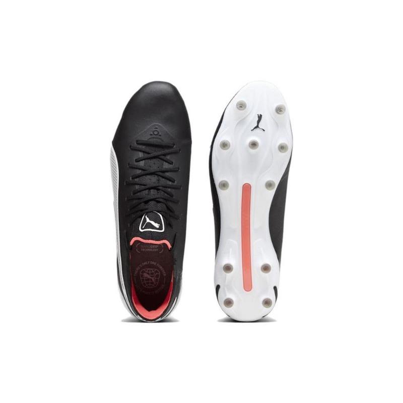 PUMA King Ultimate Men AG FG Soccer Cleats Black 107563-01