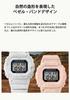 Model hodinek Tough Solar Biomass plast Pink [Casio] G-Shock [] Pouze na webu GMS-S5600RT-4JF Dámské