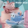 Bath Speed Boat Develop Intelligence Parent-child Relationship Dry Quickly Clockwork Toys