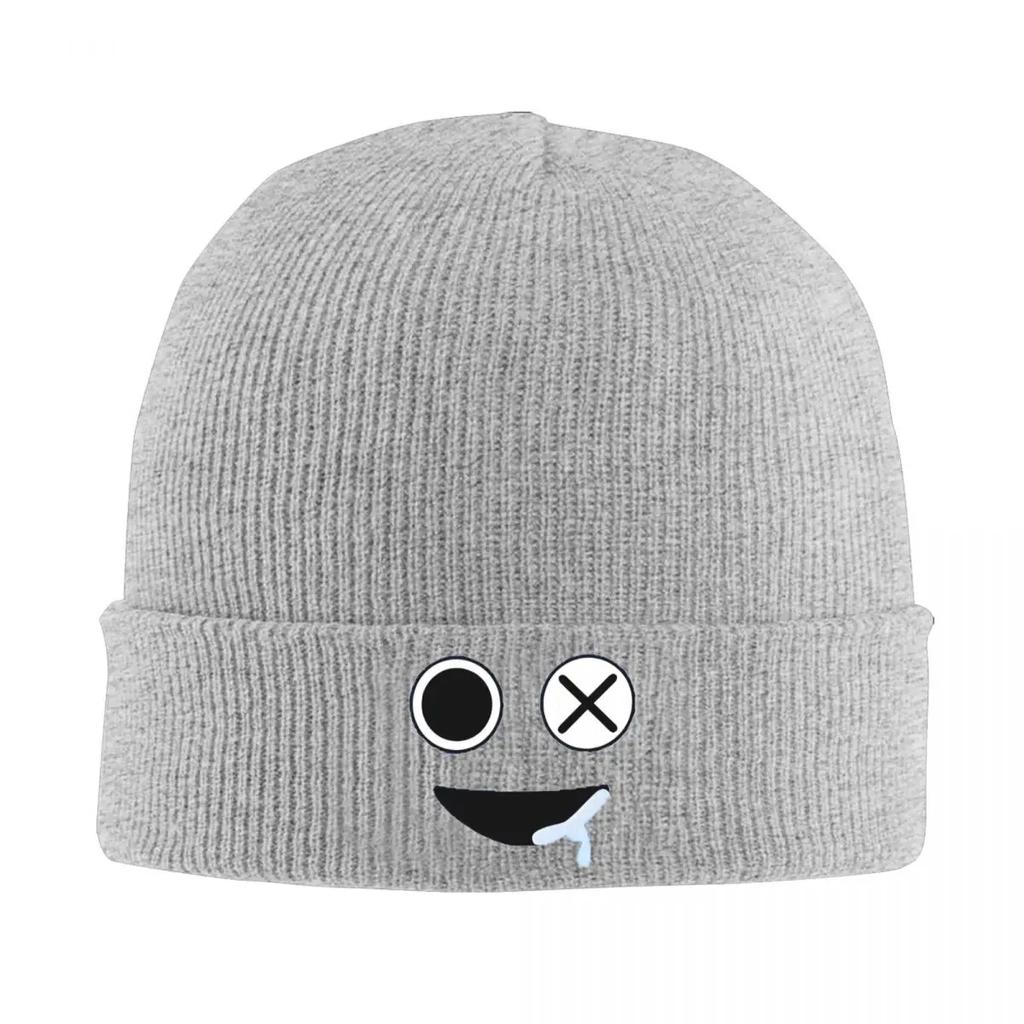 Rainbows Friend Blue Face Hat Autumn Winter Beanies Warm Cartoon Game Cap Men Women Acrylic Knitted Caps