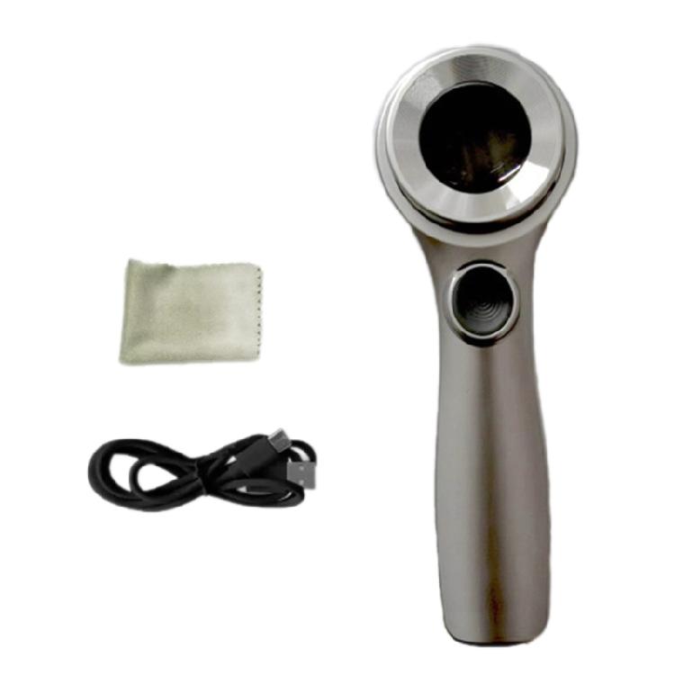 60X Handheld Magnifying Glass Adjustable Bright LED Light Rechargeable Magnifier