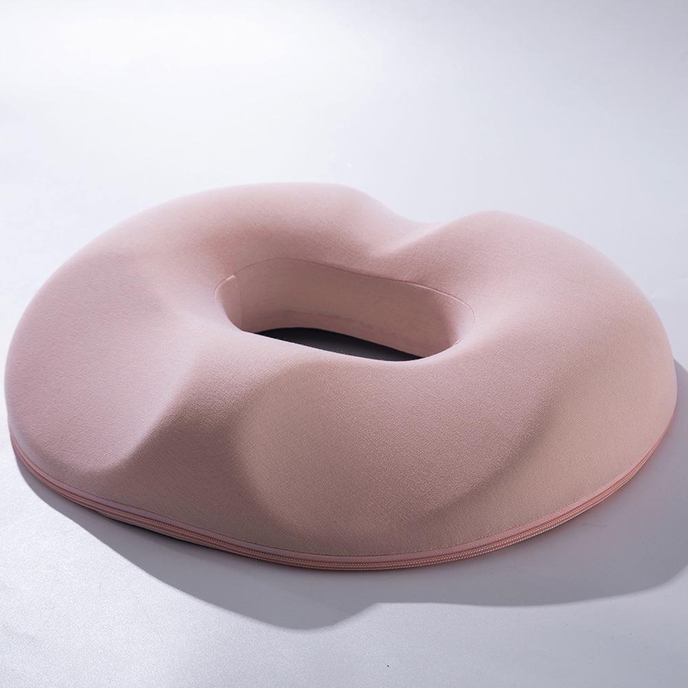 Ergonomic Hemorrhoid Relief Cushion: Breathable, Hollow Design for Pregnancy & Postpartum Comfort