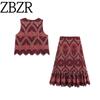 Zbzr Spring New Arrival Women's Clothing Fashion Style Temperament Wild Round Neck Sleeveless Cut Out Embroider Tops 2939834
