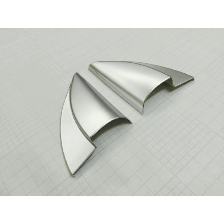 For Kia Sportage 4 QL 2016 2017 2018   ABS Chrome Front Door Window Triangle A Colum Cover Trims Inner Car Accessories