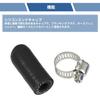 X AUTOHAUX 1 set Length 30mm Inner diameter 8mm Silicone cap Pipe processing For various engine pipes Blind plug Blind cap Hose end cap Silicone