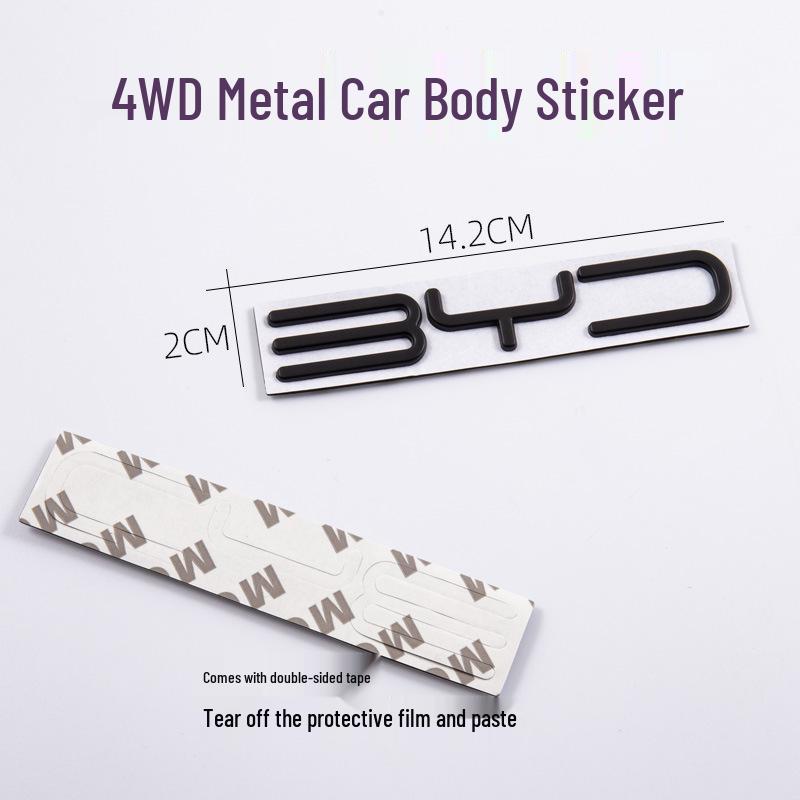 BYD Tang Second Gen Song PRO Qin Yuan Song MAX Metal Car Emblem Sticker - Exterior Decoration