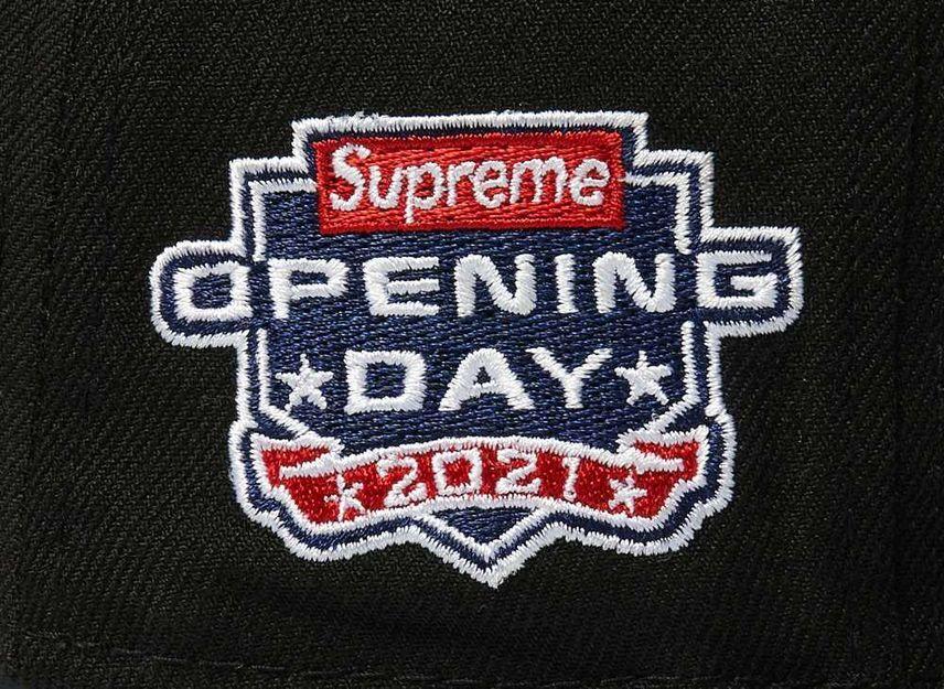 Supreme No Comp Box Logo New Era Black
