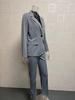 Spring/Summer 2025 European & American Fashion Women's Lapel Slim Cardigan Suit Set