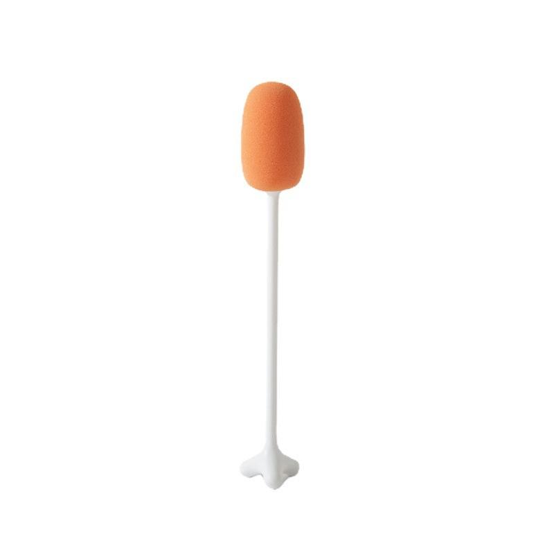 1PC cup brush, bottle brush, cup tea stain removal brush, long handle sponge, no dead ends, household kitchen brush