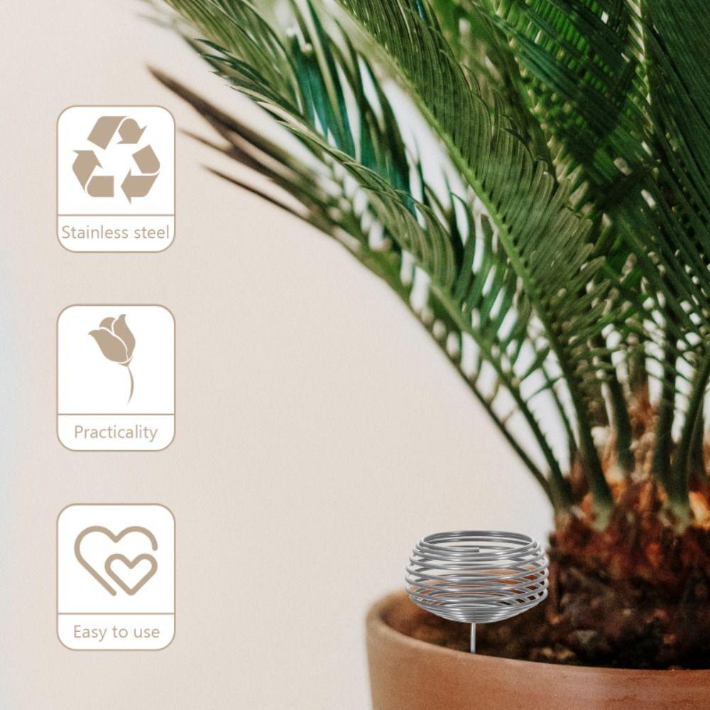 10 szt. Koszyczki do nawożenia ogrodniczego ze stali nierdzewnej Koszyczki na nawóz do roślin kwiatowych