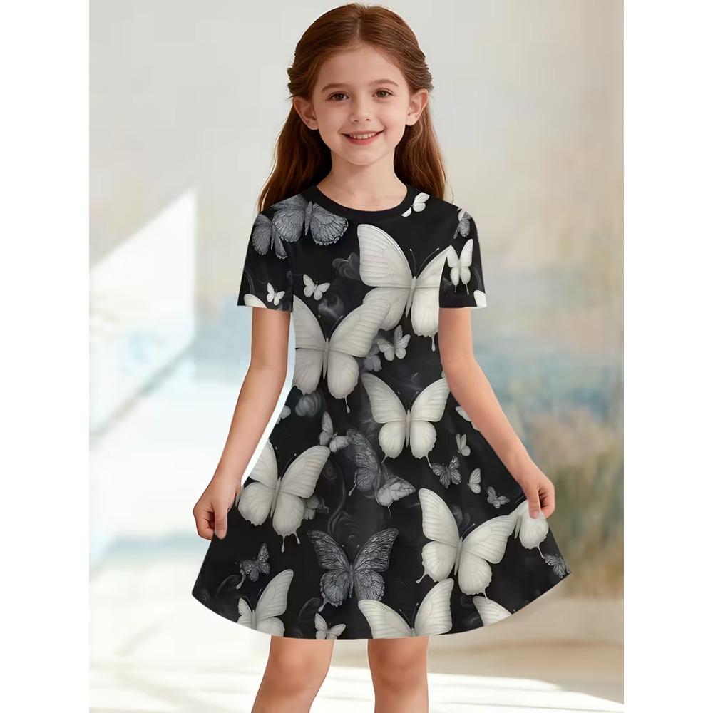 

Women s children s dress - fashionable, loose and simple design 100 cm