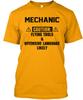 Mechanic Safety Caution Flying Tools and Offensive T-Shirt Made In USA S-5XL