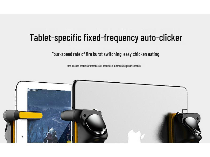Six-Finger Capacitive Gaming Controller for Tablets - All-in-One Assistive Gadget for Battle Games