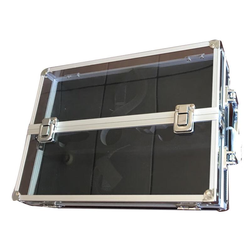 Xiayou Portable Aluminum Alloy 2-Bottle Wine Box