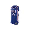 X NBA 76ers Icon Edition 2020 Authentic Jersey 'Ben Simmons 25' Men's CW3457-495