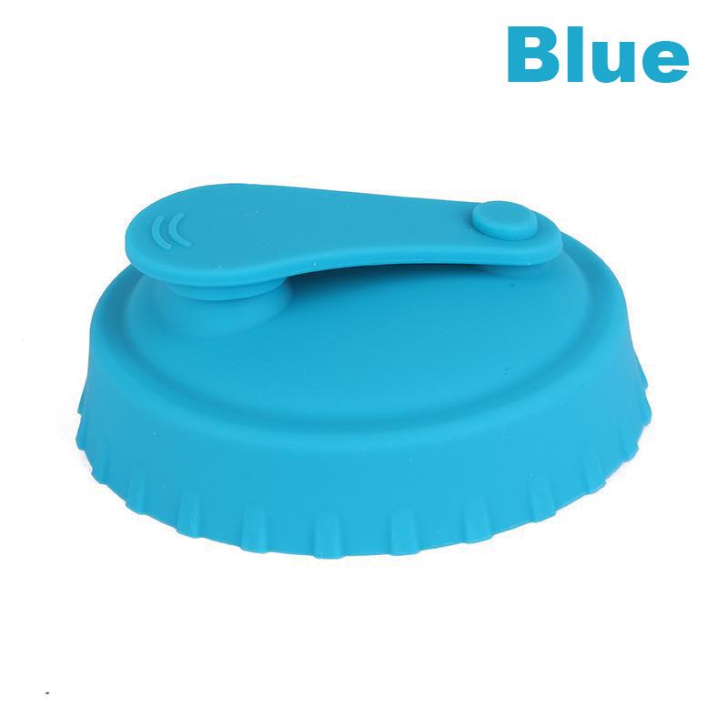 

Силиконовая крышка банки для газировки, многоразовая пробка для банки с газировкой, пивом, напитками, соком, колой, подходит для стандартной защиты банок синий