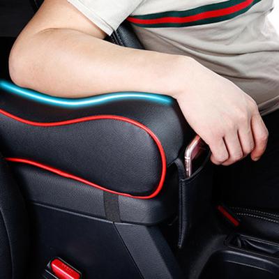 DYS Universele kunstleer auto middenconsole armsteun zitkist pad kussen leuning