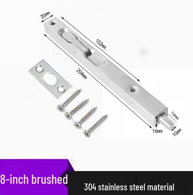 Stainless Steel 304 Concealed Heaven & Earth Fire Door Bolt - 1 Meter Extension