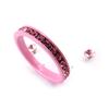 Les Trésors De Lily [J2299] - Pale Pink 'Sissi' Earrings and Ring