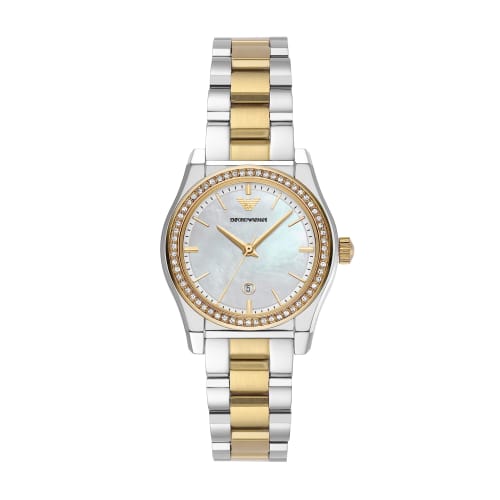 

Emporio Armani Women s Watch AR11559 Silver & Gold