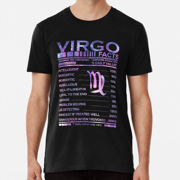 

Virgo Facts Funny Birthday Zodiac Signs GiftT-Shirt S-5XL Best T-Shirt 3XL