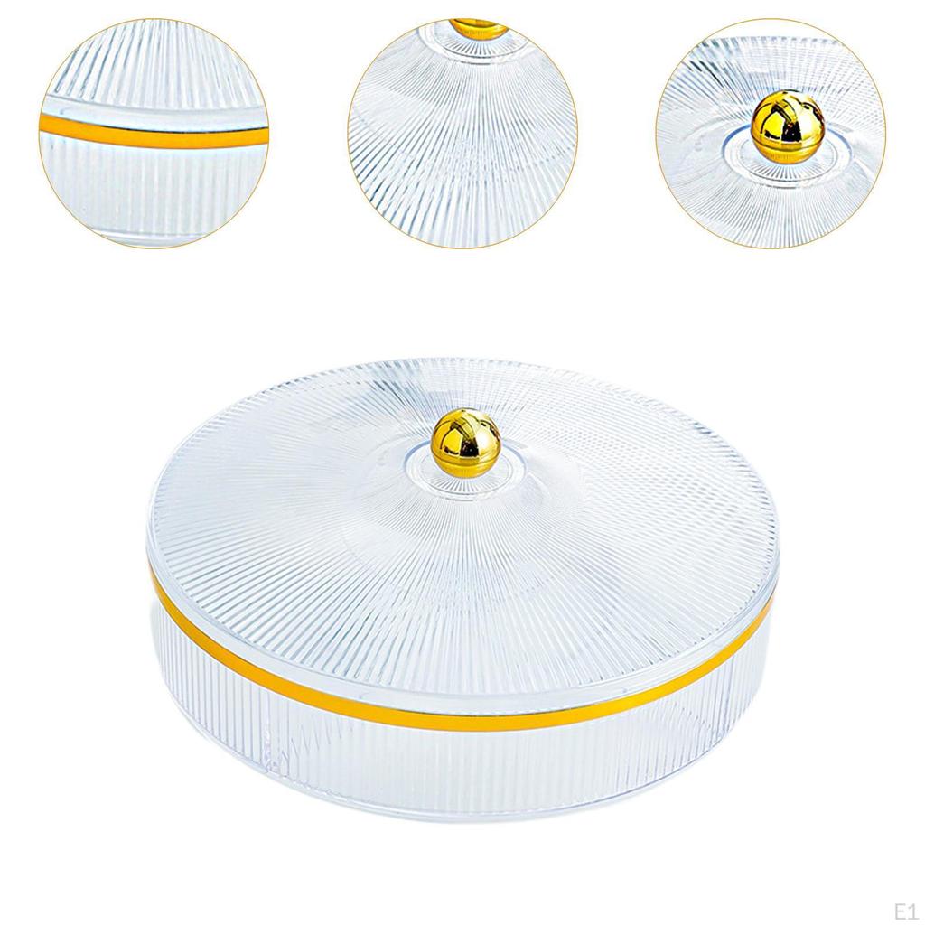 Dried Fruit Holder Tray Food Storage Container Creative Snack with Lid Appetizer Nut