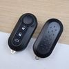 Car Key Fob Case Shell Housing For For Fiat 500 500L Bravo Panda Freemont Punto Ducato Peugeot Boxer Citroen Jumper/Buttons Pad