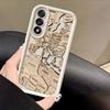 Planes World Map Travel Phone Case For Samsung Galaxy S26 S25 S24 S23 S22 S21 FE S20 ULTRA PLUS TPU Case Funda Shell Capa Cover