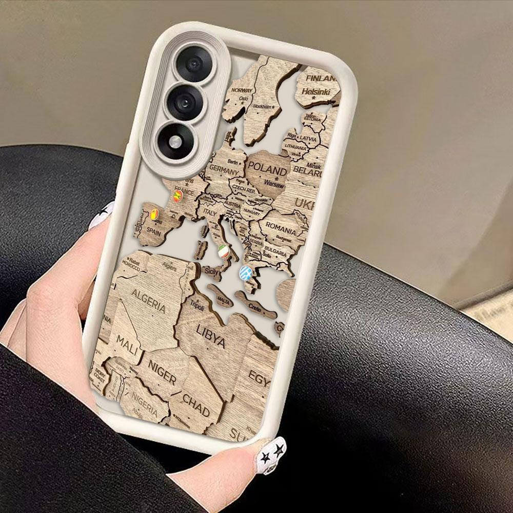 Planes World Map Travel Phone Case For Samsung Galaxy S26 S25 S24 S23 S22 S21 FE S20 ULTRA PLUS TPU Case Funda Shell Capa Cover