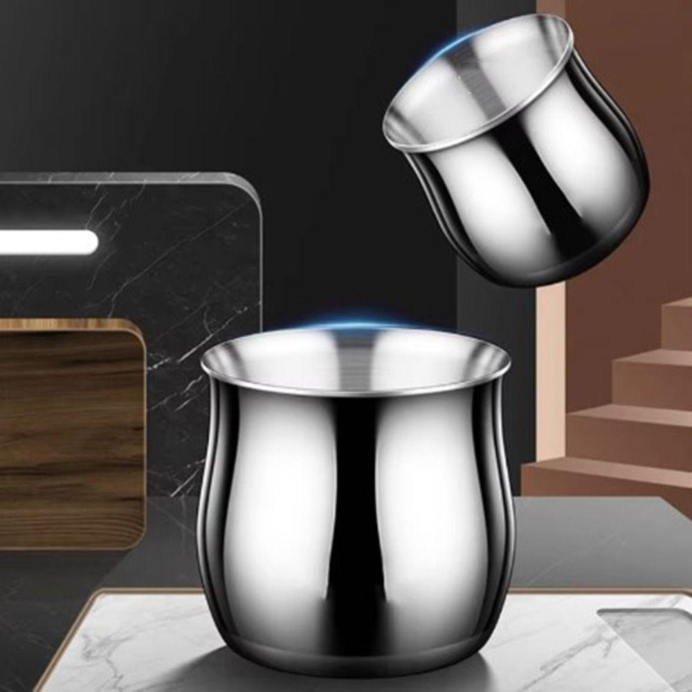 

Three-layer Steel Stainless Steel Coffee Mug 300ml Oatmeal Cup Drinkware Breakfast Cup Kids Coffee Mug