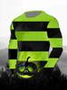 Halloween Men's T-Shirts Purple Horror Pumpkin Ghosts Forest 3D Print Autumn Long Sleeve T-Shirt Casual Tops Y2k Mens Clothing