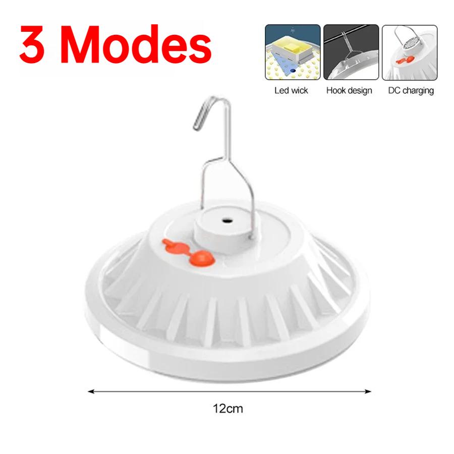 

Солнечный светодиодный кемпинговый фонарь, уличный водонепроницаемый, с дистанционным управлением, палаточные лампы, портативные фонари с USB-зарядкой, аварийные ночные светильники 30LED 1pc battery белый