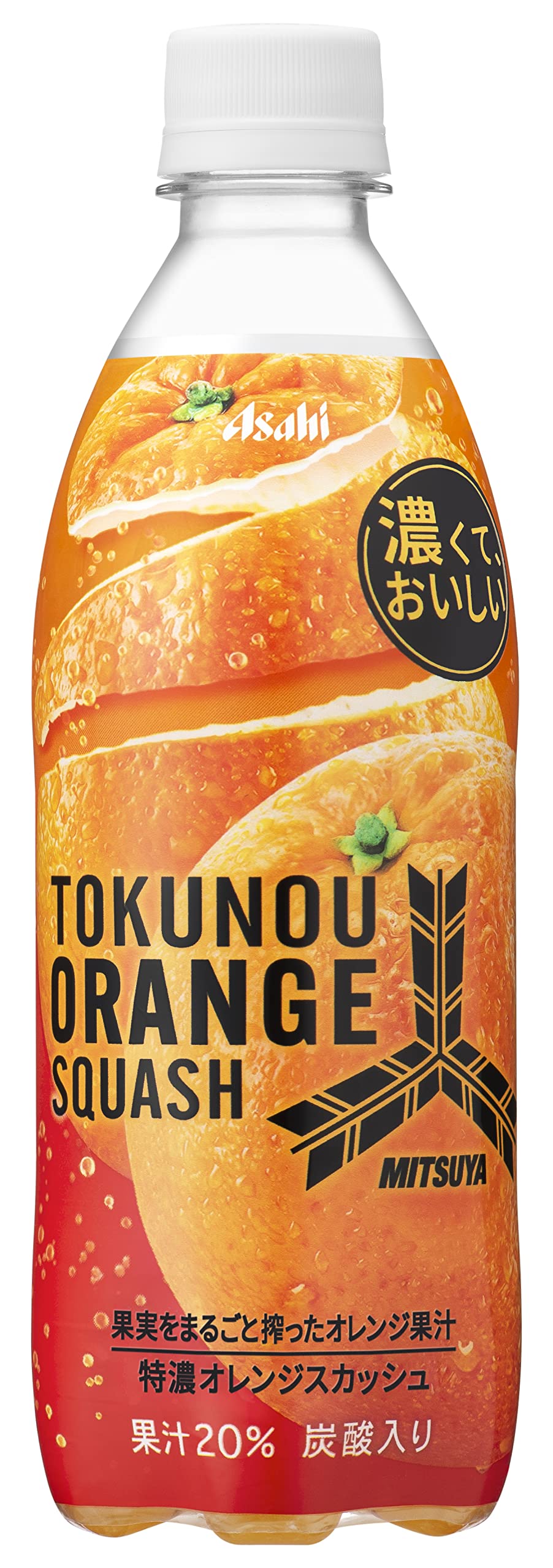 

Asahi Beverages Mitsuya Tokuno Orange Squash 500 мл x 24 бутылки