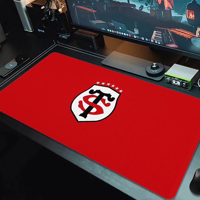 Stade Toulousain Mouse Pad Large Gaming Table Cushion Non-slip Laptop Tablet Big Mousepad XXL Mat Mini PC Playmat With Lock edge_xia