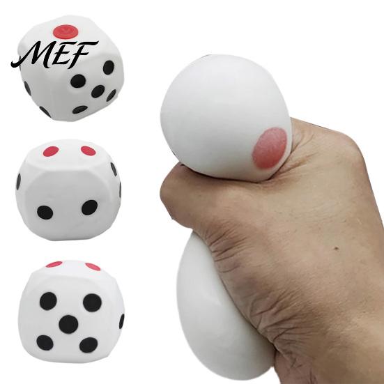 Office Desk Fidget Toy 1/2Pcs Giant Dice Stress Relief Toy, Squeeze for Focus Soft Toys Aid & Anxiety Reduction, Relaxation Cube Sensory