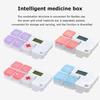 Alarm Timer Pill Storage Box Smart Reminder Medicine Box New Weekly Pill Organizer  Daily