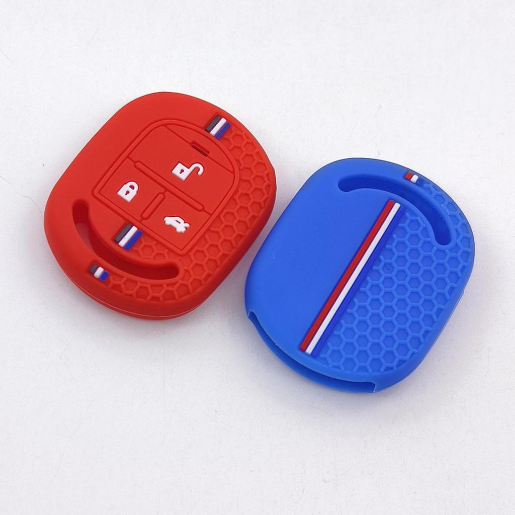 Chevrolet Buick Excelle 3tlačítkový dálkový ovladač Měkký silikonový ochranný obal s voštinovým vzorem