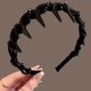 Fashion Non-slip Hairbands For Women Wave Top Anti-Slip 1pc Hairband Toothed Tooth Headbands Ne F7Q9