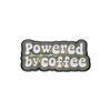 Brooch Alloy Trendy Pin With Charming English Letter Design Inspired By Coffee Cups For Enthusiasts Fashion