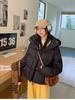 Women’s Short Hooded Windproof Thicken Warm Winter Jacket With Adjustable Hem