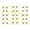 Gold Temporary Face Tattoo Glitter Stickers Temporary Tattoos Decals Face Jewels  Party