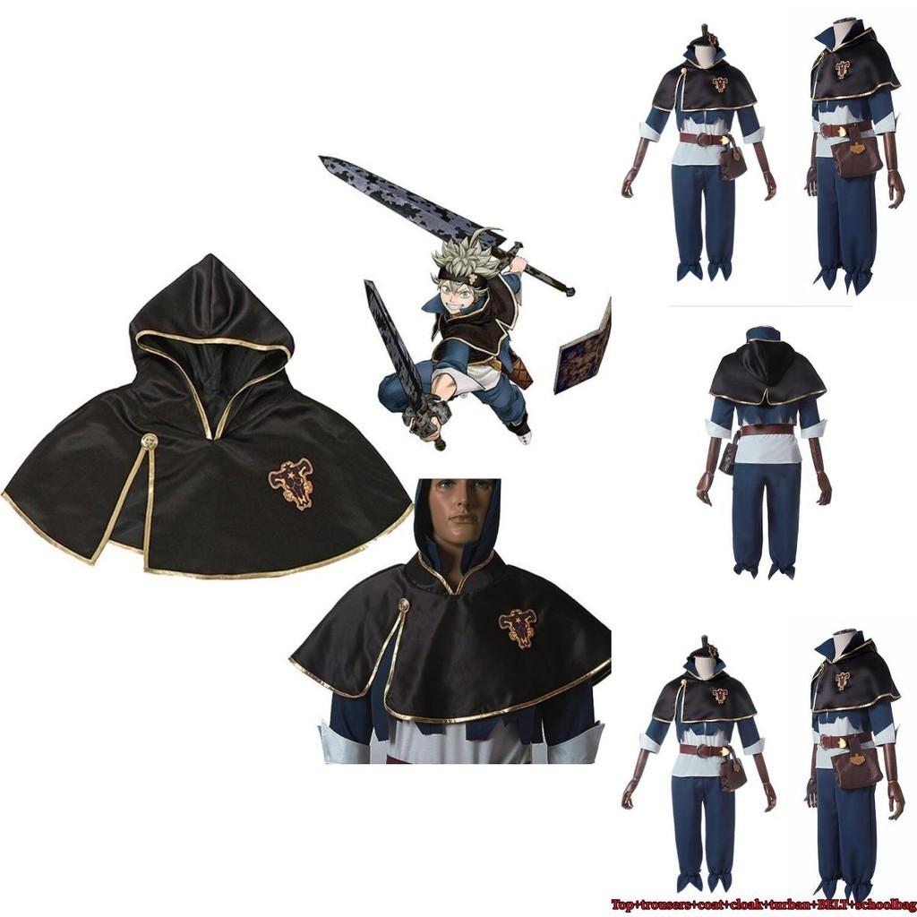 Hochwertiges Black Clover Asta Cosplay Kostüm