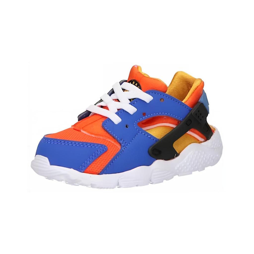 Nike Run Wallace Comfortable Durable Low Top Kids Running Shoes Kids Running Shoes Blue Orange 704949-421