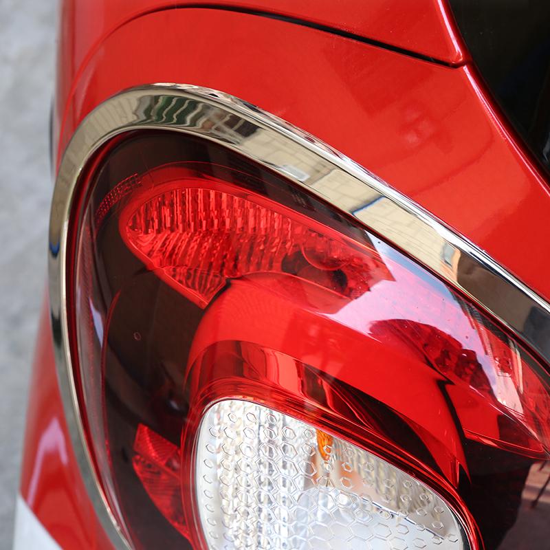 2 buc. Lampă din spate pentru mașină, cadru de acoperire, autocolant, carcasă decorativă, carcasă pentru mașină Smart fortwo 453
